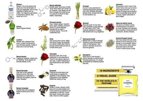 fragrance ingredients list.